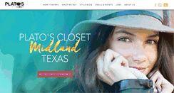 Desktop Screenshot of platosclosetmidlandtx.com